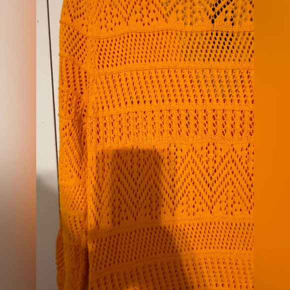 rag & bone Renee Pointelle Cotton Blend Midi Dress - Picture 9 of 9